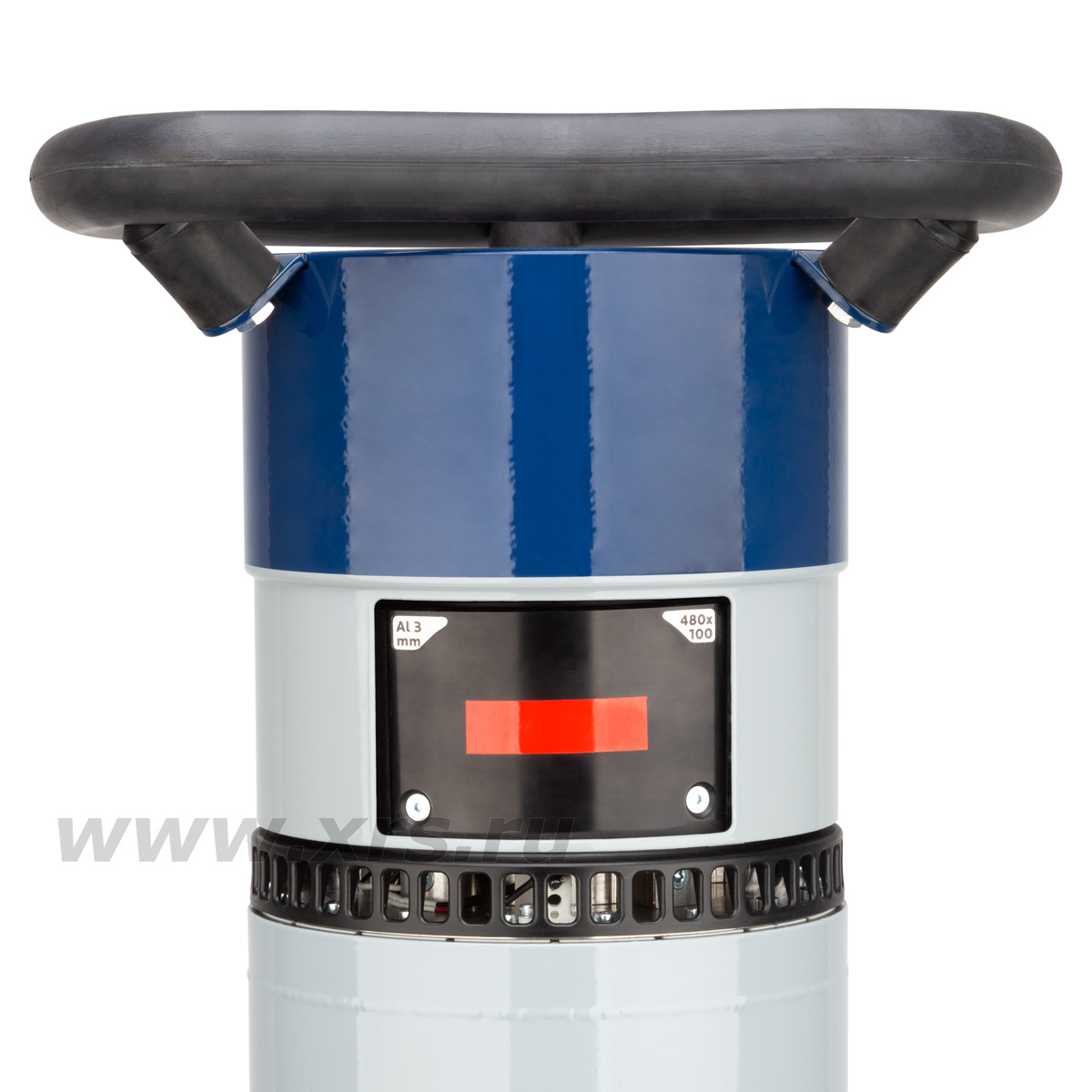 Диафрагма. Размер окна по умолчанию 480 × 100 мм, по заказу может быть изготовлена диафрагма с любым размером окна