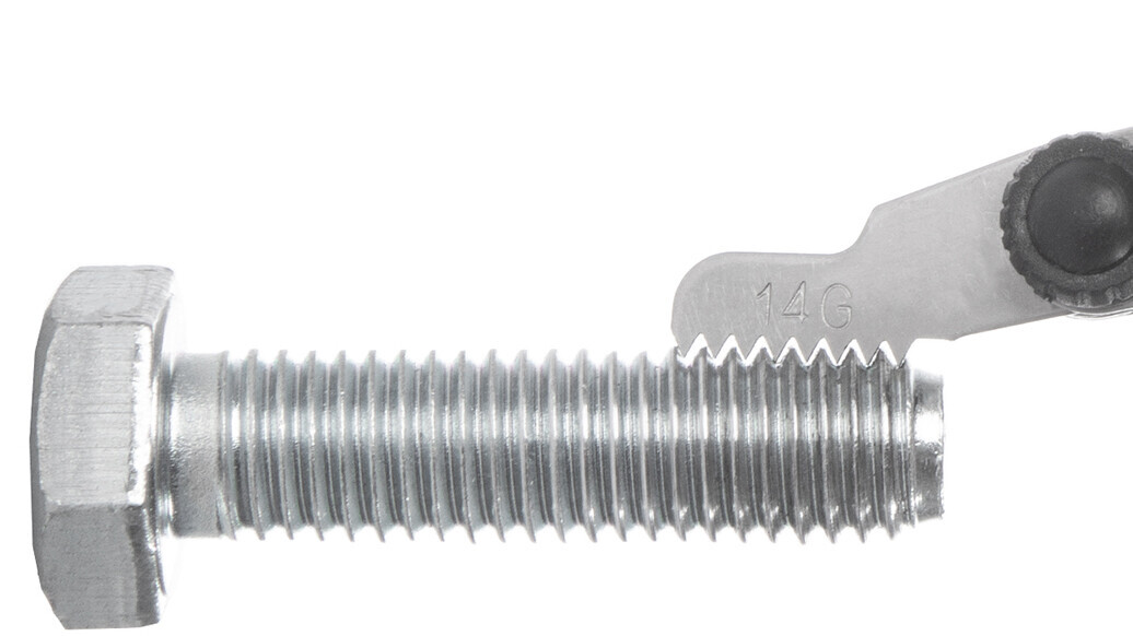 Контроль шага резьбы