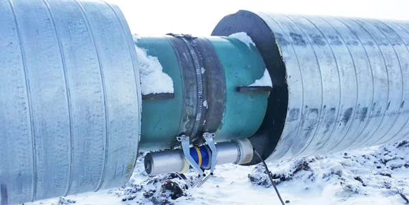 Моноблок аппарата, установленный на объект контроля