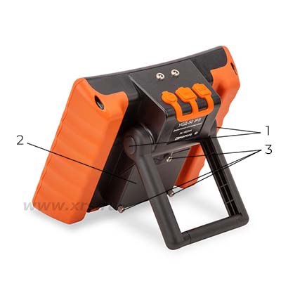 Дефектоскоп УСД-50 IPS: вид сзади