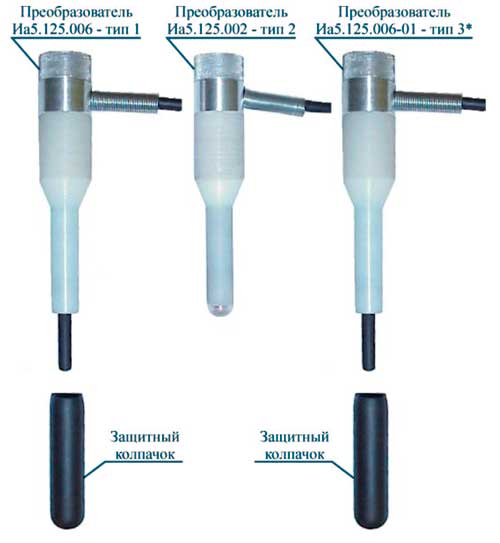 Преобразователи, которые входят в комплект вихретокового дефектоскопа ВД-12НФМ